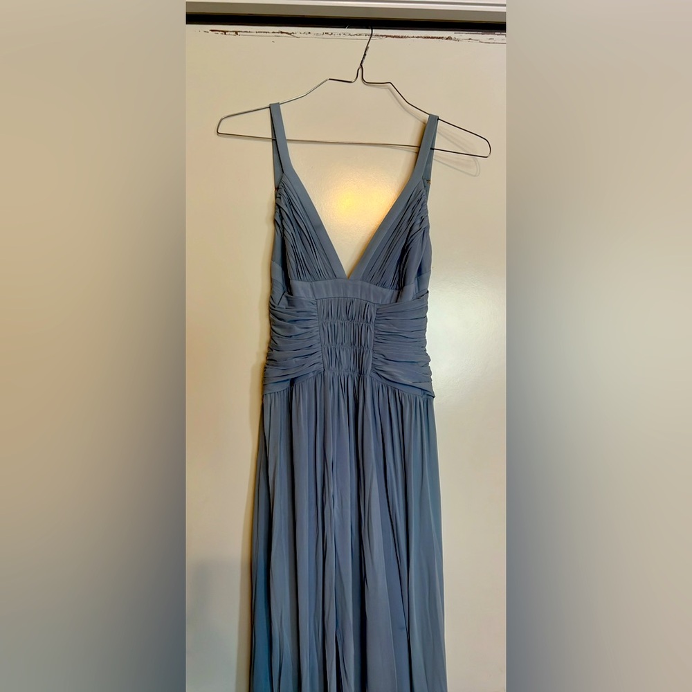 Baby blue dress